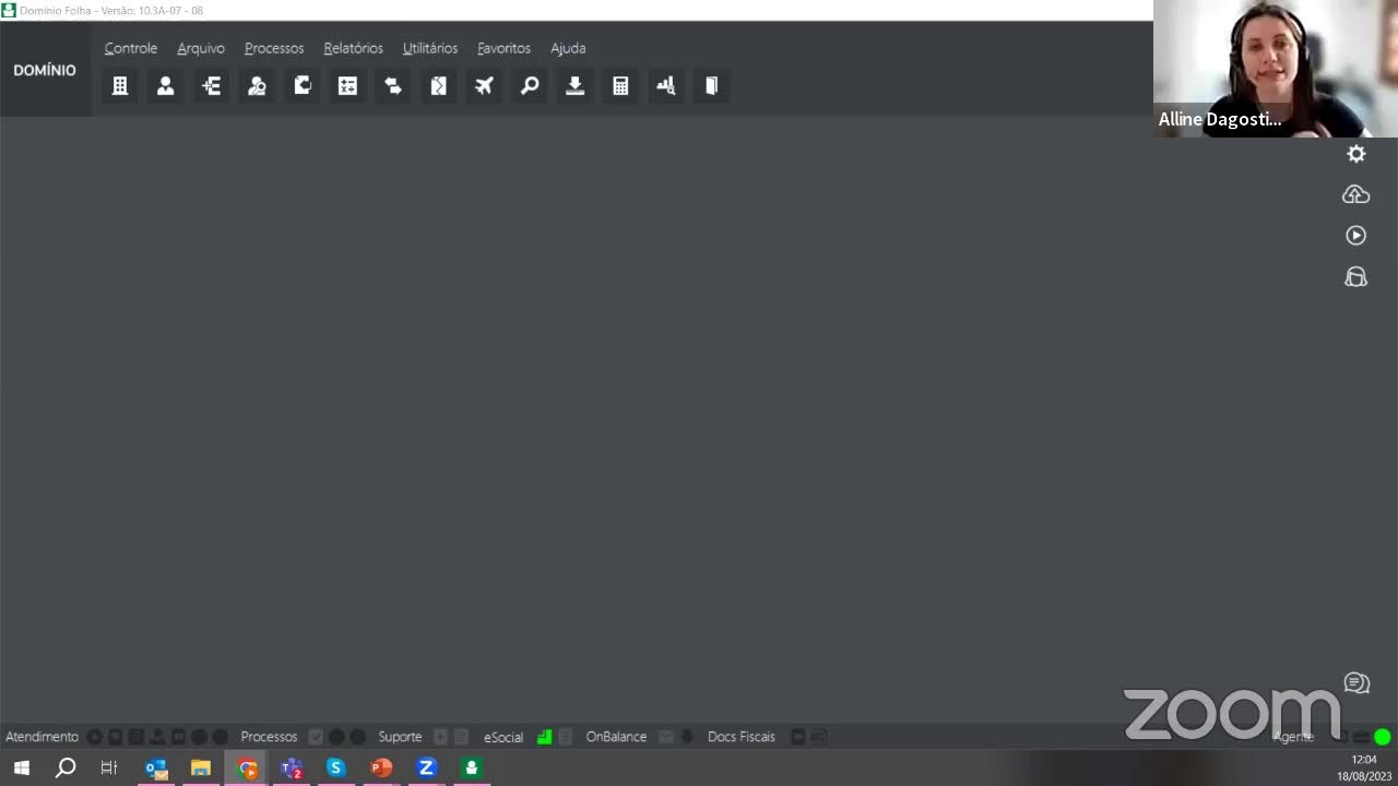 SST - Envio dos eventos ao eSocial pelo Domínio