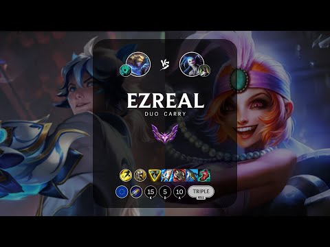 Ezreal ADC vs Jinx - EUW Master Patch 12.22