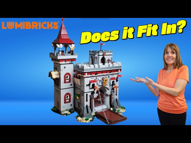 Vídeo relacionado con Lumibricks Puesto de Guardia Medieval, Set de Construcción Modular de Cuartel de Castillo de 2945 Pcs con LED, Campo de Entrenamiento con Torre de Vigilancia y Pasajes Secretos, Modelo para Adultos