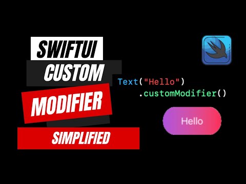 SwiftUI Custom View Modifiers: Master View Customization
