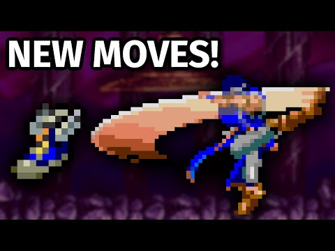 SotN Richter Romhack Adds NEW MOVES?! - Rondo of the Night pt.3