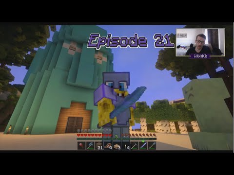 Minecraft: The Survival Men - SQUIDWARD'S HOUSE BUILD! [21]