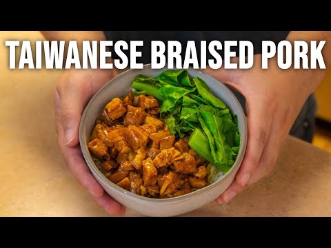How to Make Taiwanese Street Food | Braised Pork Recipe