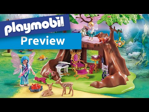 Preview : Playmobil 70001 - Waldfeenhaus