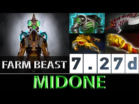 MidOne [Alchemist] Super Farm Beast 1115 GPM ► Dota 2 7.27d