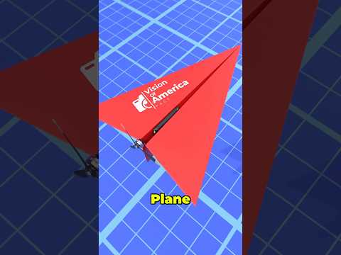 The Ultimate Flying Paper Plane with a Mini BLDC Motor & Battery!