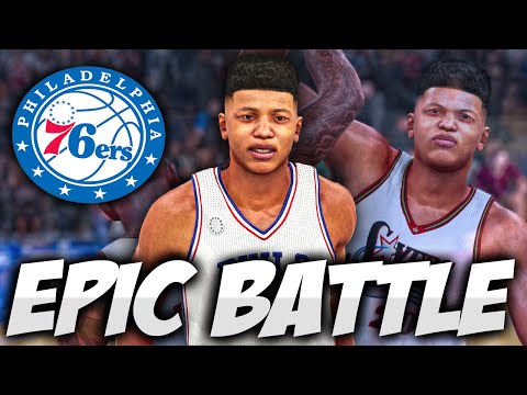NBA 2K16 Philadelphia 76ers MyLEAGUE Ep.8 - EPIC BATTLE VS JAZZ!