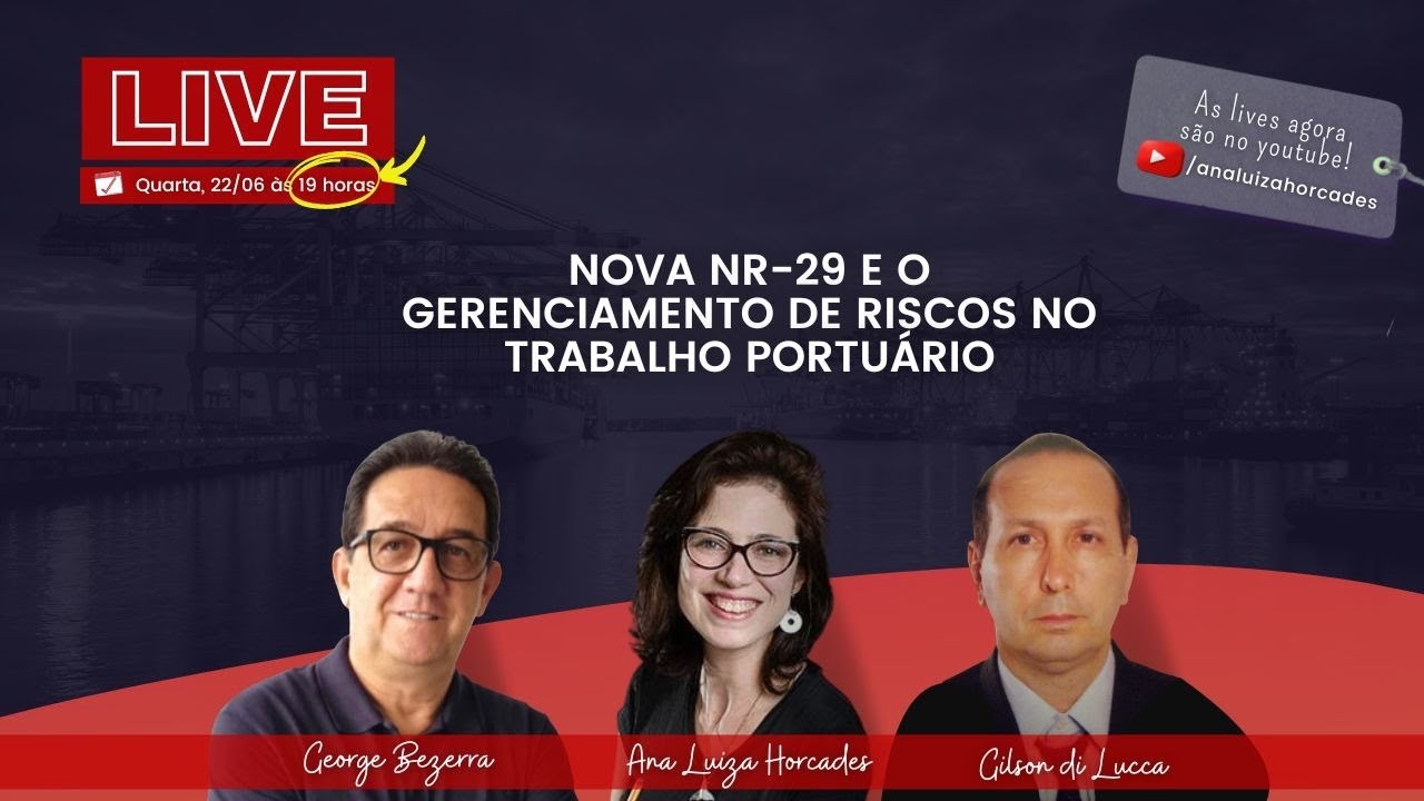 NOVA NR-29 E O GERENCIAMENTO DE RISCOS NO TRABALHO PORTUÁRIO