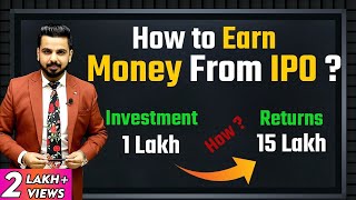 How to Earn Money from IPO? | Share Market Knowledge | #Stock Market for Beginners