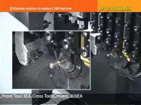 HANWHA XP16S Swiss Type Automatic Screw Machines | Chaparral Machinery (1)