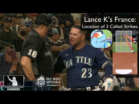 Ejection 149 - Lance Strikes Out France on Three Pitches the Computer Would Have Called Balls