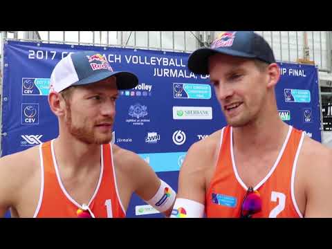 Alexander Brouwer & Robert Meeuwsen #EuroBeachVolley 2017 BRONZE medalists