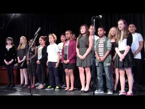 Blessed Hugh Faringdon Junior Glee Choir performing Lean on Me