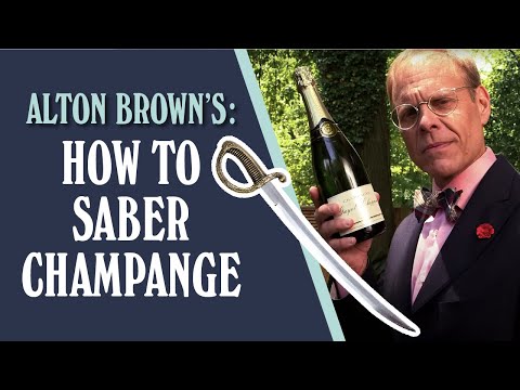 How To Open Champagne With A Sword Like A Badass
