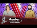 Andreia Rio VS João Neves  | Battles | The Voice Portugal