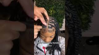 ⭐️How To Start Invisible Locs ⭐️ #shorts #trending #tutorial #diy #locs