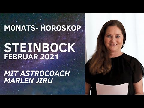 Horoskop Steinbock Februar 2021, erstellt von Marlen Jiru, Astrologie und psychologische Beratung.