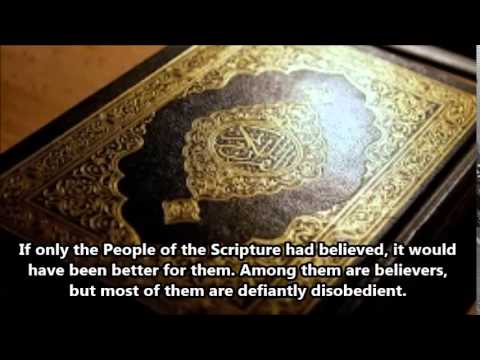 Surah Al-Imran (110-112): Nayef Al-Faisal (English Subs)