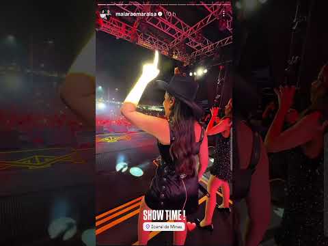 SHOW TIME DA Maiara & Maraisa Em Icaraí de Minas 🖤✨️🖤✨️