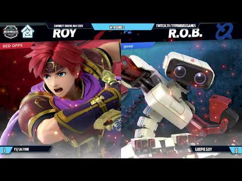 Gwinnett Brawl June 2019 - FS| SaltOne(Cloud/Roy) VS Goopie Guy(R.O.B.) - W. Round 2