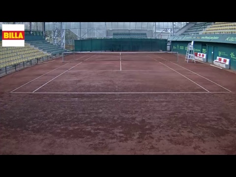 Centrální kurt - 12.4.2018 - TK AGROFERT Prostějov "A" - st.žáci - chlapci/dívky