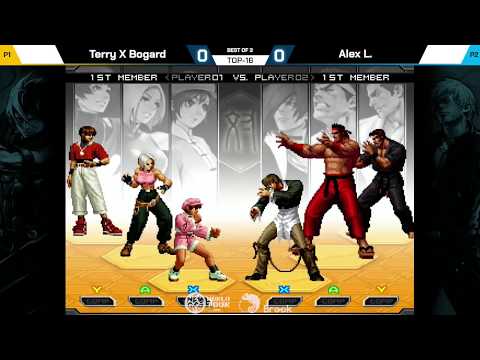 Terry X Bogard vs Alex L. - KOF 2002UM Neo Geo World Tour Special Stage Magfest TOP-16