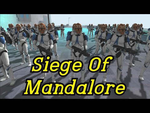 Siege of Mandalore - Men of war assault squad 2  - Star Wars galaxy at war mod