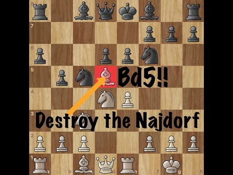 DESTROY the Sicilian Najdorf with the Fischer-Sozin Attack! (Chess Openings)