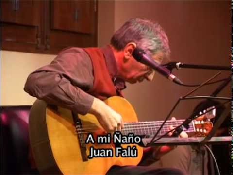 Pepe Núñez Homenaje en Tucumán.Juan Falú. A mi Ñaño