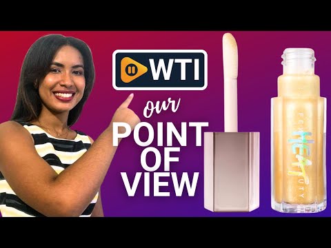FENTY BEAUTY by Rihanna GLOSS BOMB HEAT UNIVERSAL LIP LUMINIZER + PLUMPER - LemonLava - WTI product video review
