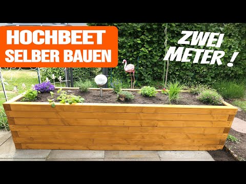 Hochbeet selber bauen // 2 Meter, 𝗚ü𝗡𝗦𝗧𝗜𝗚, einfach nachzubauen