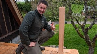 FTF #54 How To Install Handrail Posts, Quick And Easy