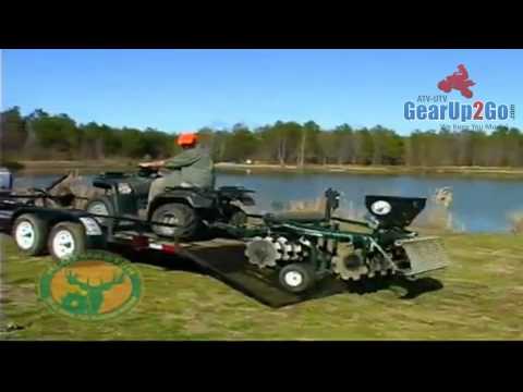 Plotmaster Planting Machine for your ATV or UTV- Make Planting your Food Plots Easy and Cheap!