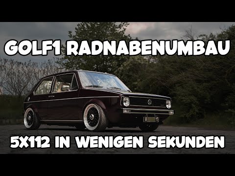 Golf 1 16V Weber Umbau auf 5x112 für BBS RS | Falsche Teile bestellt | Back to the Roots 2023