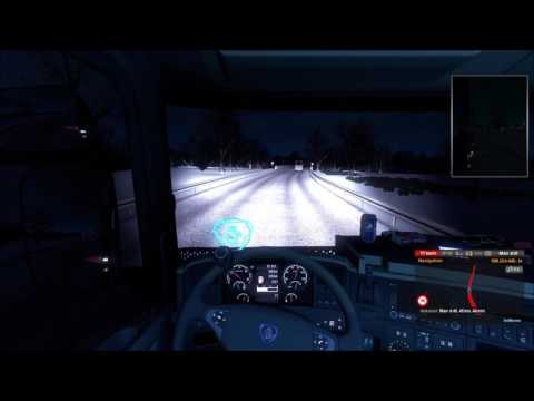 ets 2 scania with sound mod