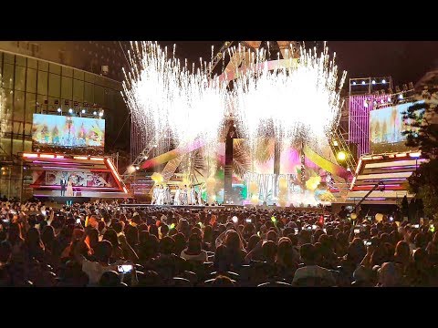 180908 트와이스 TWICE : Dance The night Away : wide fancam : 코리안 뮤직 웨이브 : DMC페스티벌