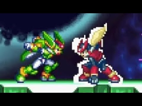 Megaman ZX - Model HX Vs. Omega Zero (Speed Kill, No Damage.)