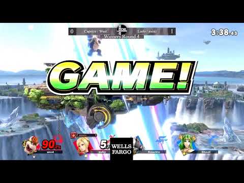 Domino Effect 18 - Ludo & Moxi (Palutena/Wolf) vs Capsize & West (Robin/Bowser) - Ultimate Doubles