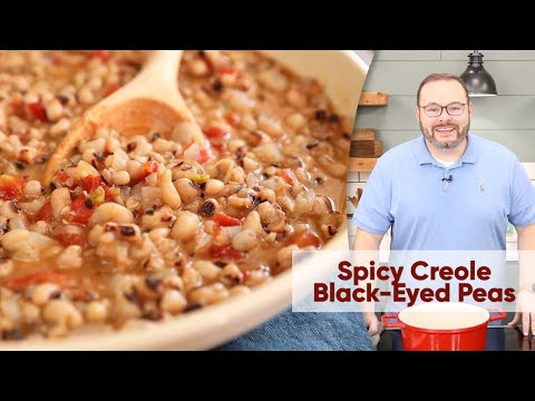 Spicy Creole Black Eyed Peas