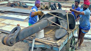 Installing a Massive Ship Anchor & Chain | Complete Fitting Process 