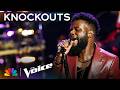 Soulful Powerhouse Brings the Energy on “Let’s Get It On” | The Voice Knockouts | NBC