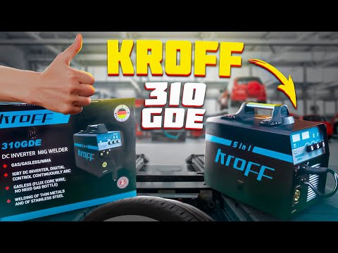 Сварочный полуавтомат KROFF 310 GDE в Деле!!! Реальный тест