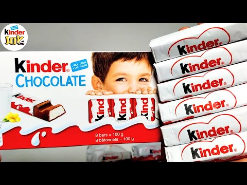 Kinder Chocolate Bar🍫 100g | Ingredients, Recipe, Taste, Price | Kinder Joy Chocolate Flavour Bars😋