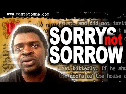 Sorry's Not Sorrow | Listening to Pain