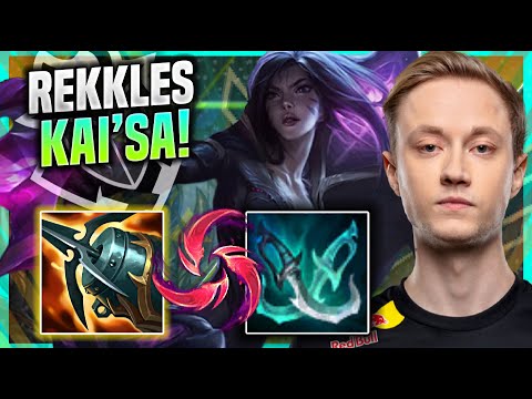 REKKLES BRINGS BACK KAI'SA! - G2 Rekkles Plays Kai'Sa ADC vs Tristana! | Season 11