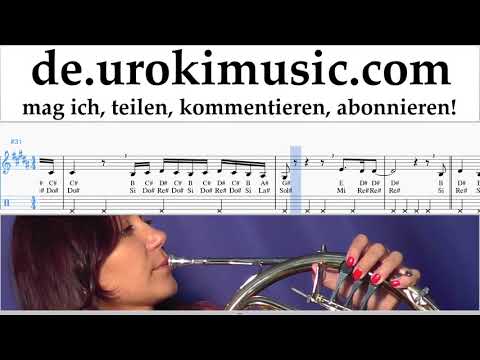 Waldhornunterricht Camila Cabello - All These Years Noten Lernen um-ih995