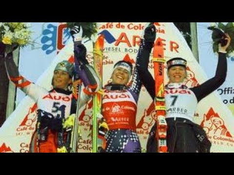Deborah Compagnoni wins giantslalom II (Zwiesel 1997)
