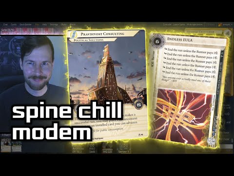 Spine Chill Modem - Android: Netrunner // LIVE