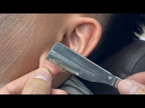 ASMR 😬 FOR A GOOD SLEEP | SHAVING BEARDS AND DEAD SKIN FOR MAN | SHAVING ASMR EP427