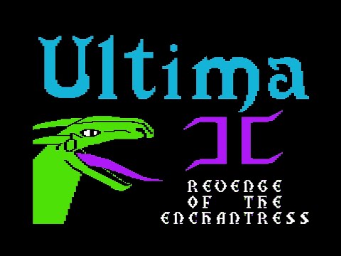 Ultima II : The Revenge of the Enchantress... (Apple II) – Introduction et écran-titre – 1080p